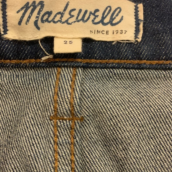 Madewell Button Front Denim Mini Skirt - Picture 6 of 6